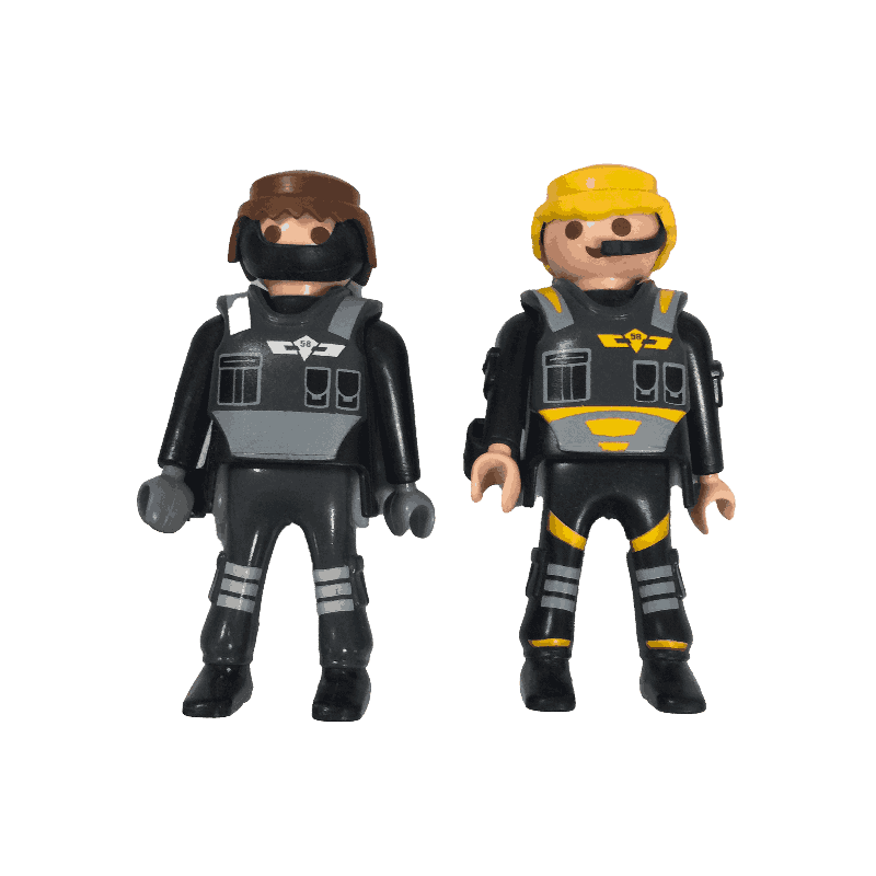 copy of copy of copy of copy of copy of copy of Figurine Playmobil Pompier – Équipement de sauvetage