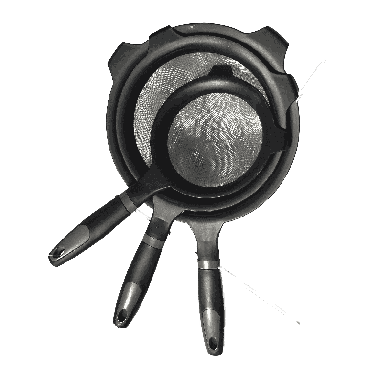 Lot de Passoires de Cuisine neuve – Maille Fine Inox & Poignée Antidérapante