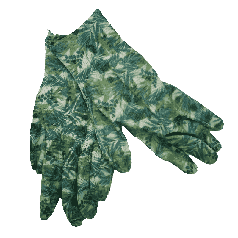 Gants de jardinage motifs feuillage – Taille unique et confort optimal