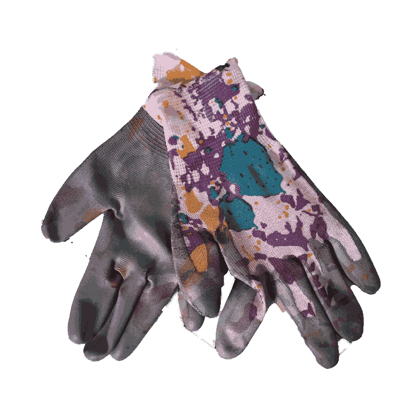 Gants de jardinage – Motifs color splash