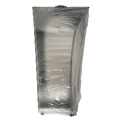 Râpe de cuisine verticale – inox et support plastique, neuve emballée