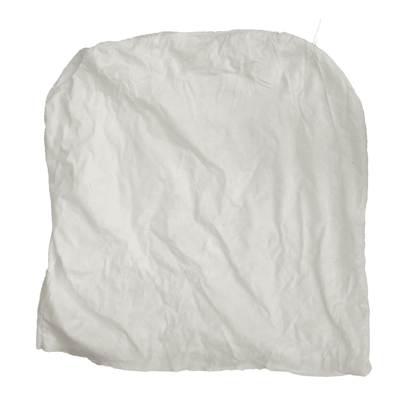 Housse d’oreiller blanche – tissu léger et souple