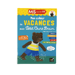 Cahier de vacances Petit Ours Brun – MS vers GS (4-5 ans)