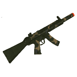 Fusil jouet camouflage – pistolet mitrailleur en plastique avec embout orange