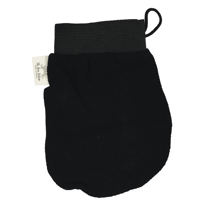Gant exfoliant – noir