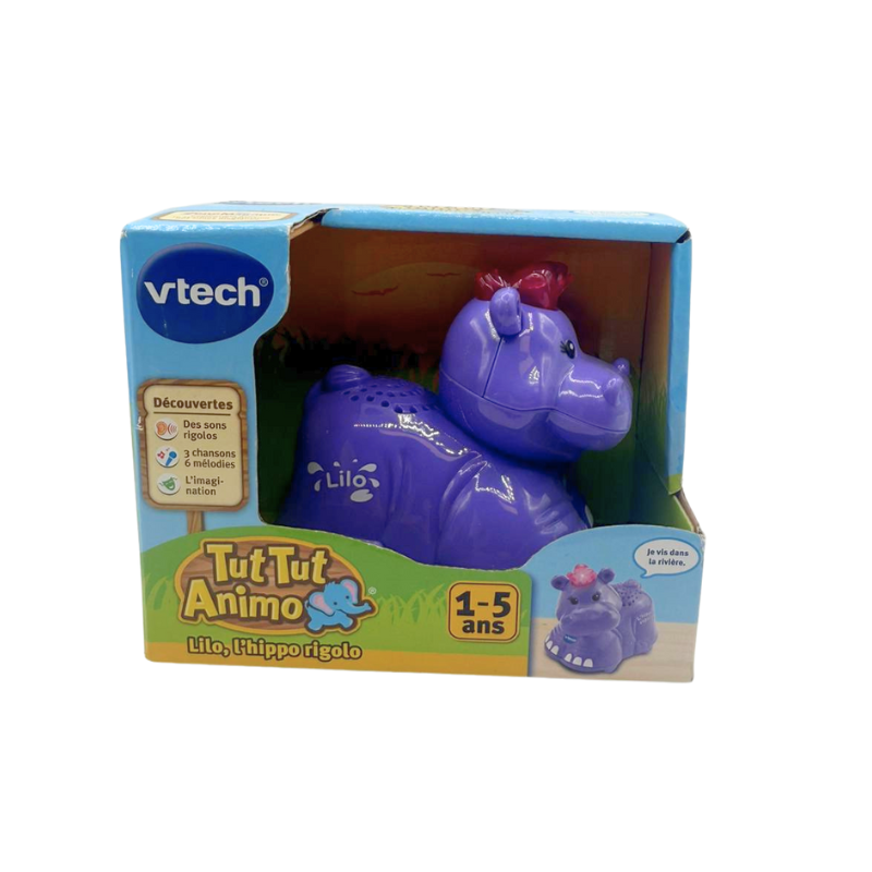 VTech Tut Tut Animo – Lilo l’Hippo Rigolo (1–5 ans)