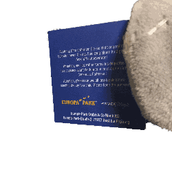 Peluche Ed Euromaus – Europa-Park – Tenue pilote de course