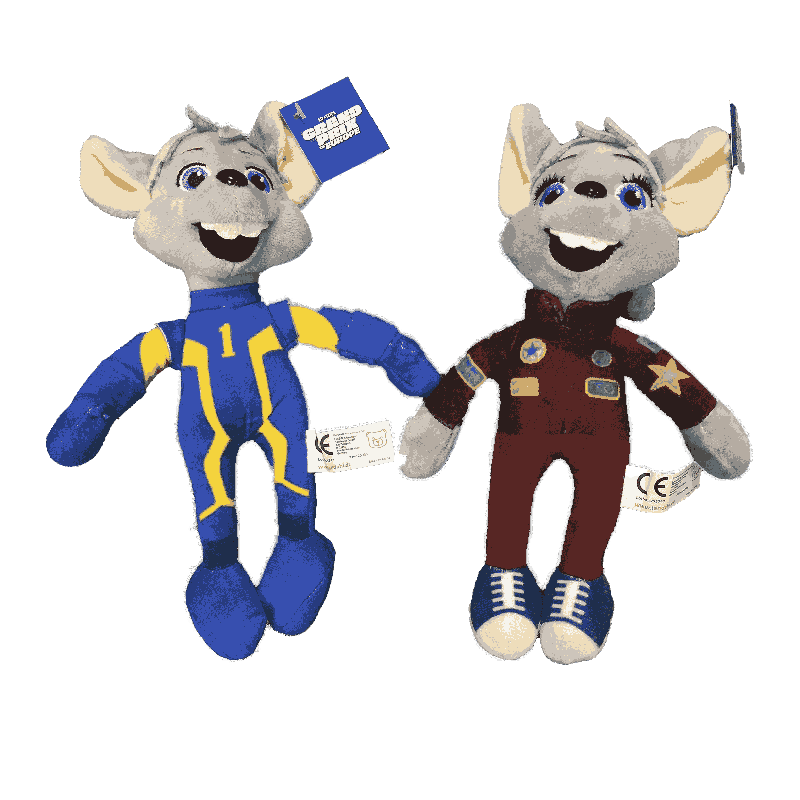 Peluche Ed Euromaus – Europa-Park – Tenue pilote de course
