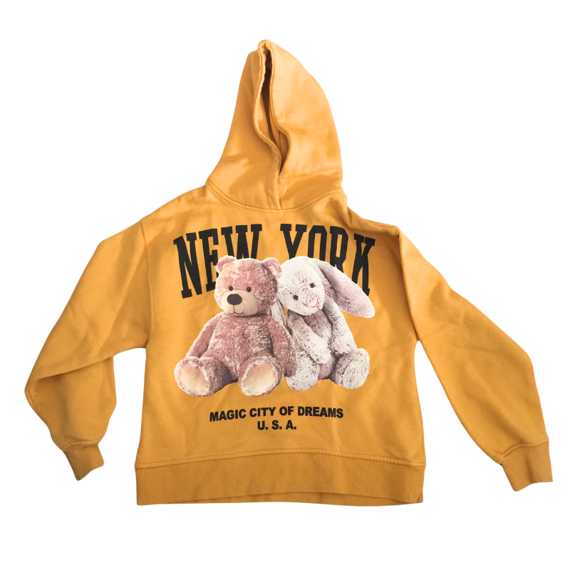 Sweat Enfant Jaune New York – Occasion – Déstockage