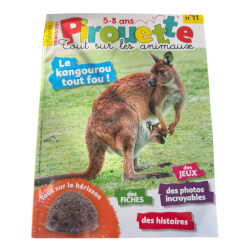 Pirouette n°11 – Magazine Enfants 5–8 ans – Tout sur les Animaux – Occasion