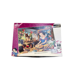 Puzzle Nathan Blanche-Neige – 60 Pièces – Dès 6 Ans – Occasion
