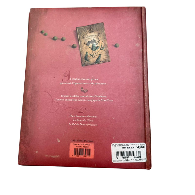 La Princesse au Petit Pois – Miss Clara – Album Illustré – Occasion