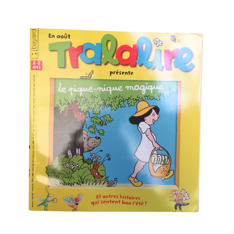 Magazine Tralalire – “Le pique-nique magique”. Histoires pour les tout-petits (2–5 ans).