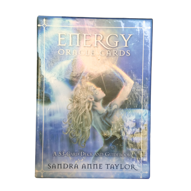 Oracle Energy Oracle Cards de Sandra Anne Taylor. Coffret 53 cartes et guide d'interprétation.