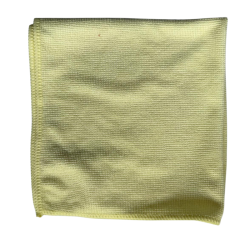 Chiffonnette microfibre jaune pâle – Multi-usages douce