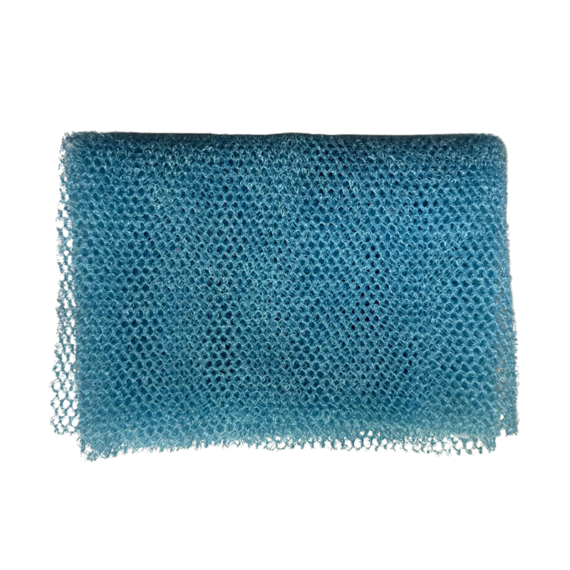 Éponge filet bleue – Grattante douce multi-usages