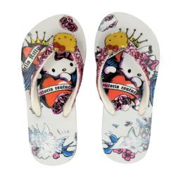 Tongs Hello Kitty pailletées – Taille 28