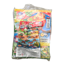 Magazine Planet Wow + set de 20 caméléons. Pack éducatif et ludique. Prix déstockage 2,50 €. Emballage abîmé, produit neuf.