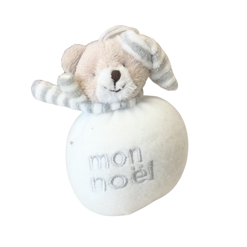 Peluche Ourson “Mon Noël” – Occasion – Déstockage