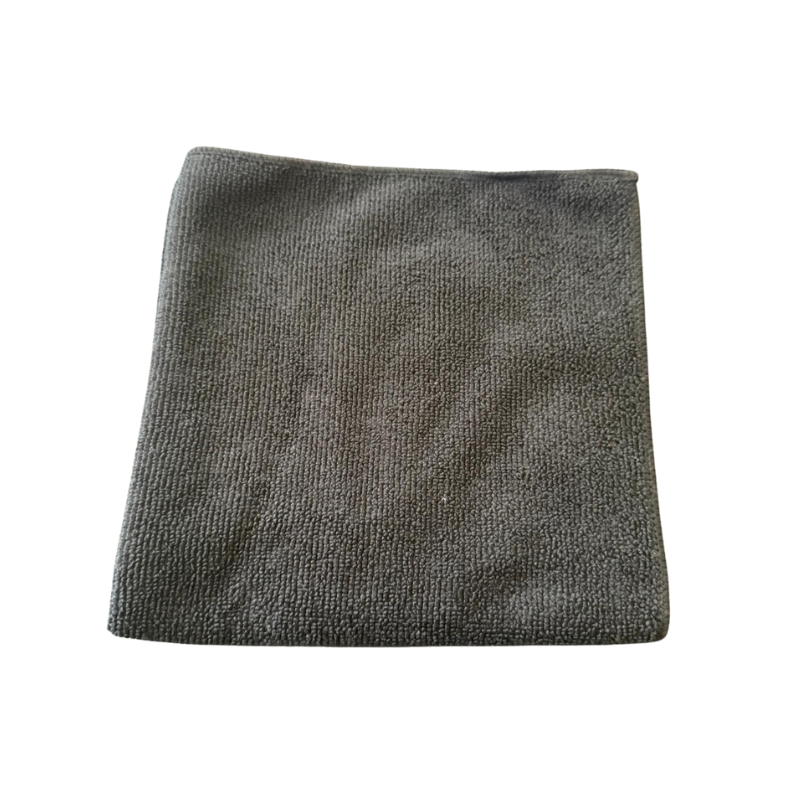 Lingette Microfibre Noire – Nettoyage Multi-Usages