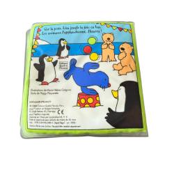 Livre de bain “Lisa l’otarie” – Éditions Quatre Fleuves