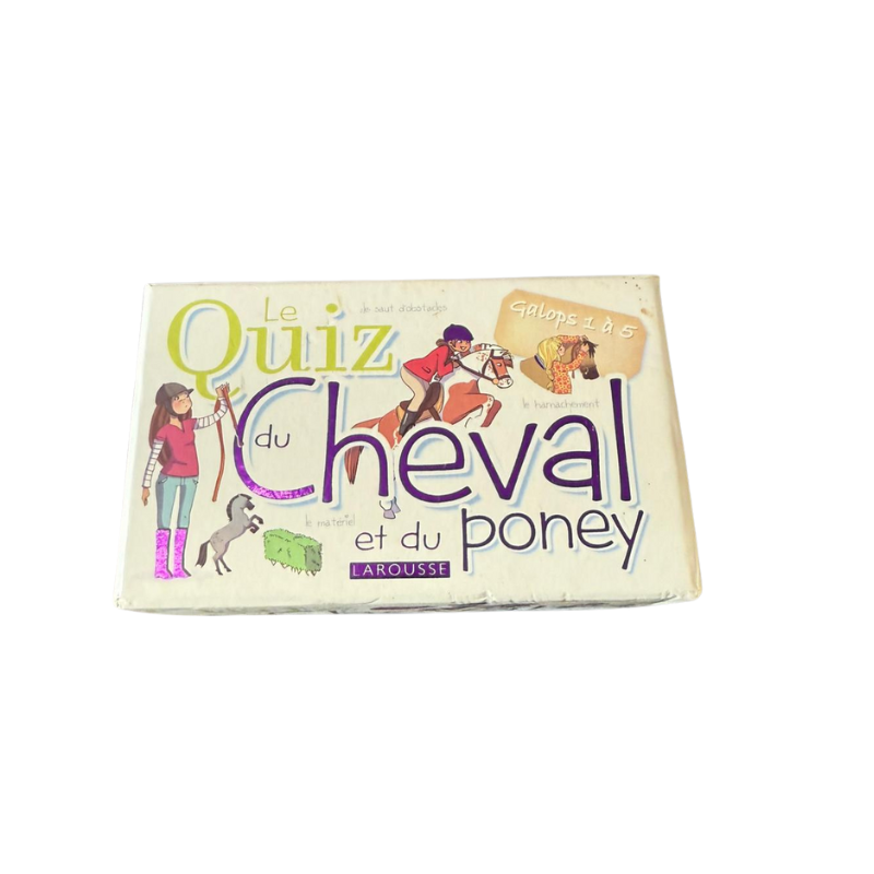 Le Quiz du Cheval et du Poney – Larousse – Jeu éducatif
