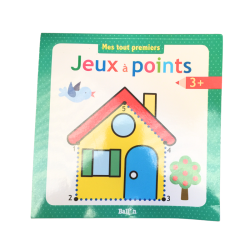 Mes tout premiers jeux à points – Livre d’activités 3+ – Destockage