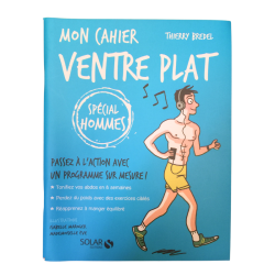 Mon Cahier Ventre Plat – Spécial Hommes – Programme fitness 8 semaines – Destockage