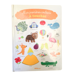 Mes premières couleurs à toucher – Livre tactile Auzou Éveil – Destockage