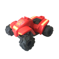 Quad pompier miniature – Fire Dept rouge – Jouet d’intervention – Destockage