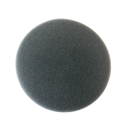 Éponge ronde noire – Application de produits & nettoyage