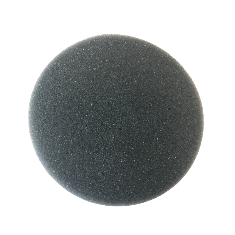 Éponge ronde noire – Application de produits & nettoyage