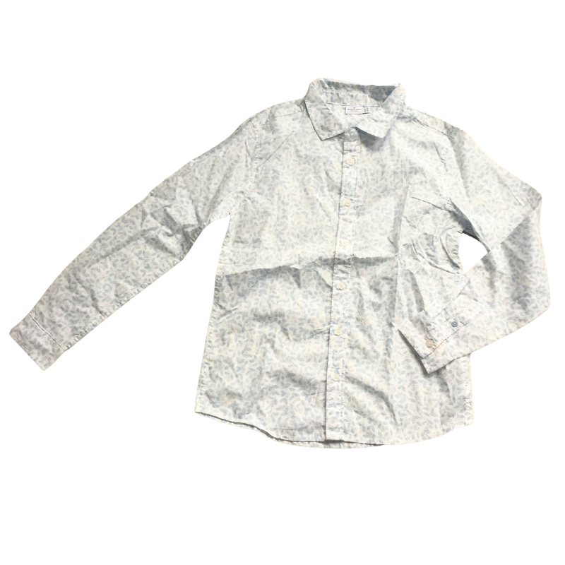 Chemise fille SERGENT MAJOR – Motif fleuri bleu