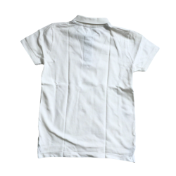 Polo blanc MONOPRIX TEENS BIO – 10 ans – Coton biologique