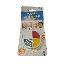 Palette maquillage enfants 4 couleurs – Lavable à l’eau – Dès 5 ans