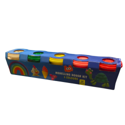 Kit pâte à modeler – 5 couleurs – 5×140 g – Activité créative enfant 2+