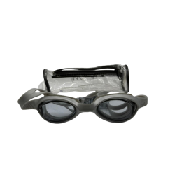 Lunettes de natation anti-buée anti-UV – Grises avec étui