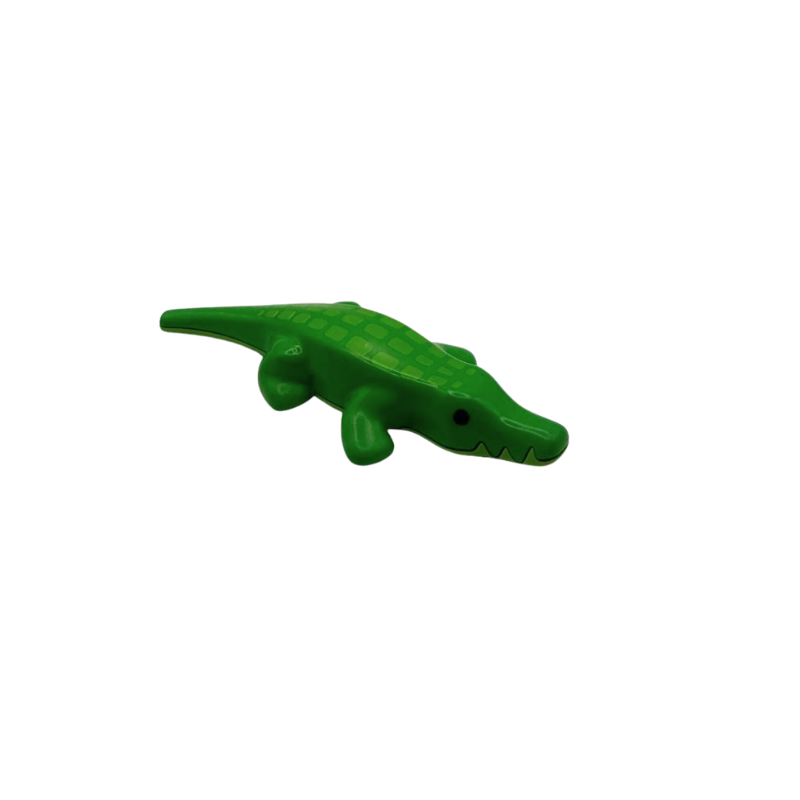 Crocodile Playmobil – Figurine verte – Pièce détachée