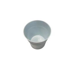 Pot en métal blanc – Petit cache-pot / rangement – Déco maison