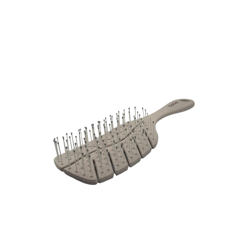 Brosse coiffante COOKI forme feuille – Déstockage