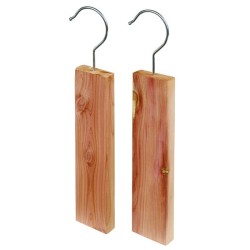 Moth Repellent Red Cedar Blocks with Hook | Red Cedar Moth Repellent