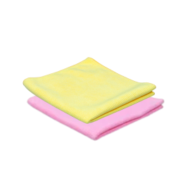 FREE pink or yellow microfiber cloth