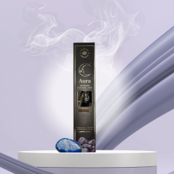 Encens Aura harmonisant – 8 bâtons avec pierre naturelle