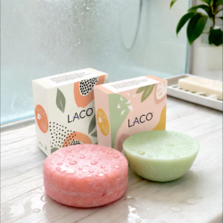 Duo de shampoings solides pour les cheveux