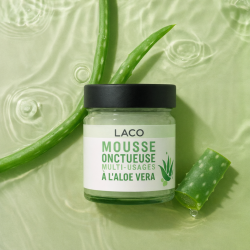 Smooth aloe vera face mousse - soft & hydrated skin