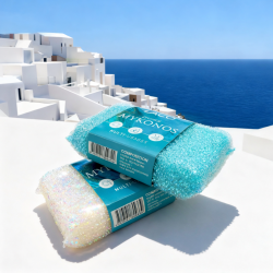 Le duo d'éponges MYKONOS – multi-usages (lot de 2)