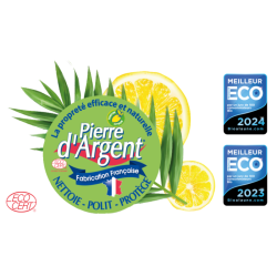 Pierre d'Argent Citron 300g | Pierre blanche