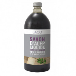 Savon d'Alep liquide 1L : recharge grand format