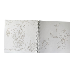 Cahier coloriage enfant Cap Canaille Gabin