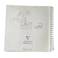 Cahier coloriage enfant Cap Canaille Gabin